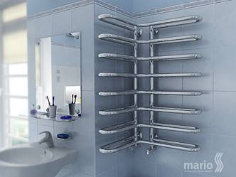 Radiator inox Model CORNER 800/500 (LUNGIME 1500 mm)