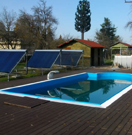 Pardoseala la piscina exterioare