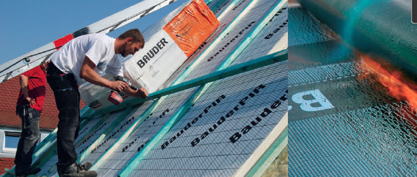Izolatii Bauder la acoperis